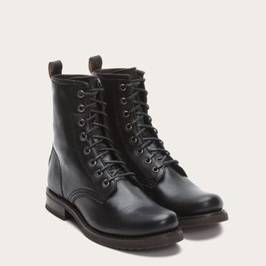 VERONICA Frye Combat Boot • 7